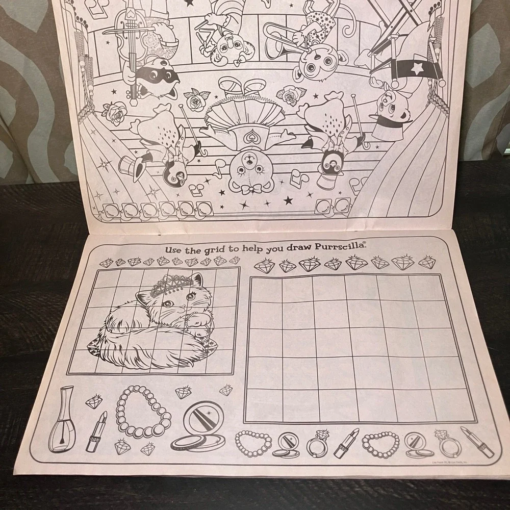 Lisa Frank Super Coloring Activity Pad Unicorn Rainbow Stars Bendon Kids Art Fun